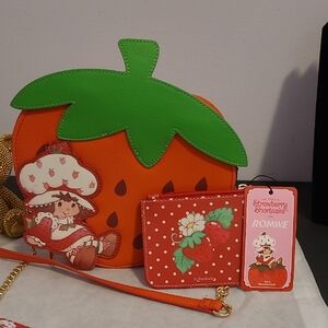 Strawberry Shortcake Bag and Wallet Set